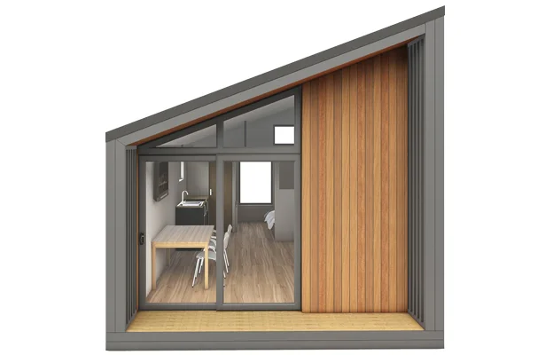 DIY Cabin, a kit to build your own glamping pods