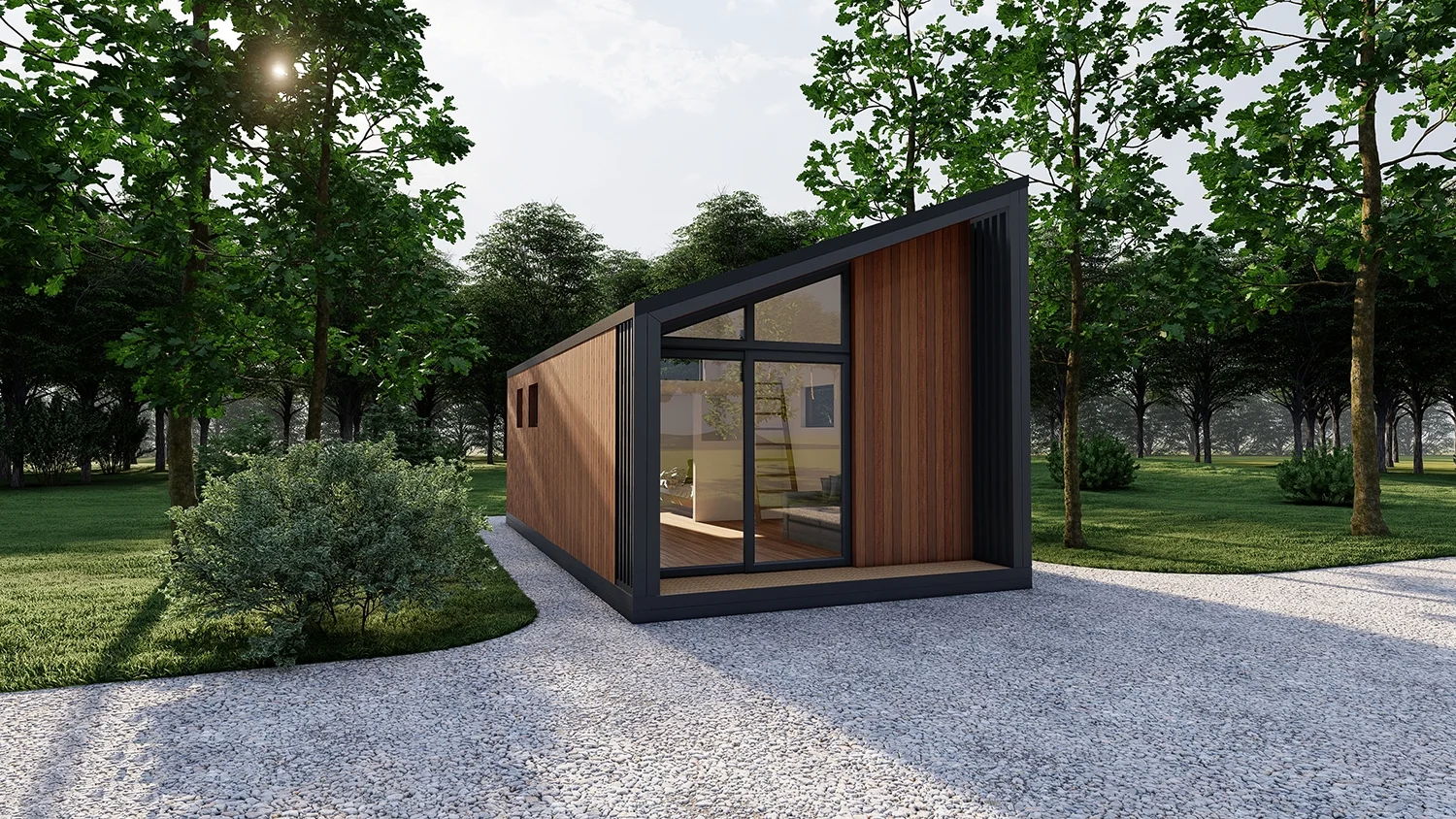 DIY Cabin, a kit to build your own glamping pods