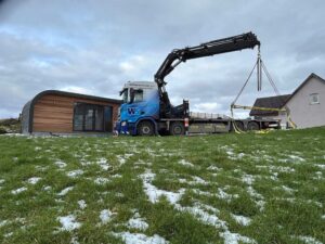 Escape Pod Arriving in Portree