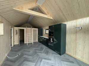 Pod in Build Interior