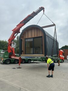 Barn Pod Leaving