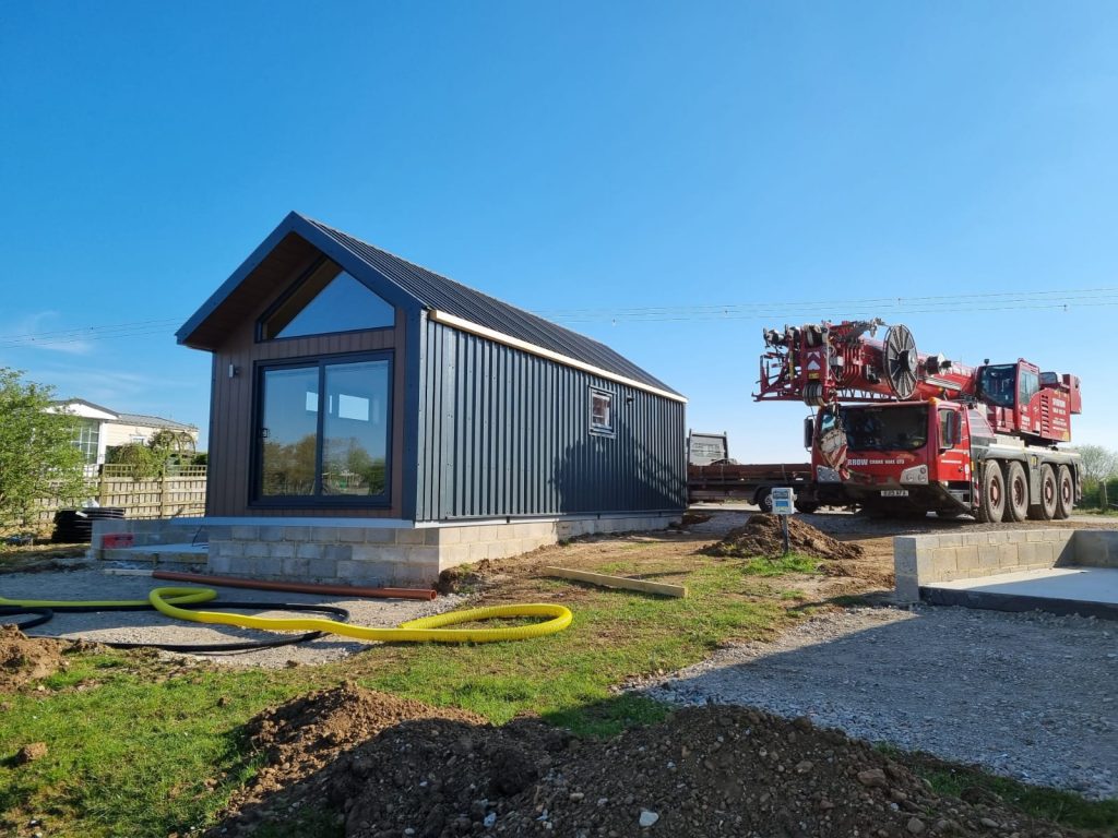 Croft Barn Pod Delivery & Install
